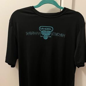 Medium Black Memorial Run Performance TShirt